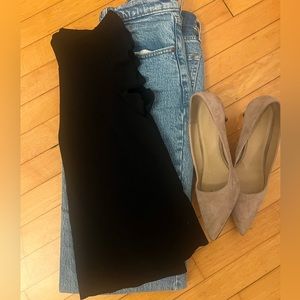 Ann Taylor Black Sleeveless Blouse, Very Gently Used, Smoke Free Home, Size S